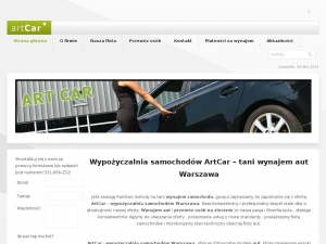 Wypożyczalnia samochodów - wynajem aut Warszawa